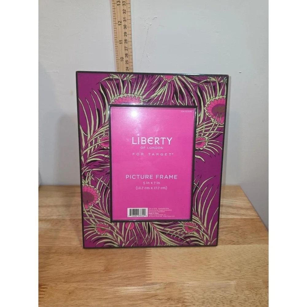 Liberty of London for Target Purple Floral Picture Frame 5x7 exclusive